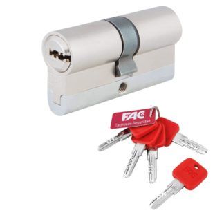 Cilindro Antibumping Alta Seguridad 60mm P Niquel Satinado