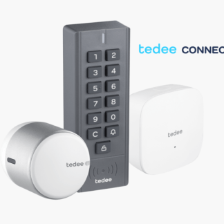 KIT TEDEE GO PLATA mas BRIDGE mas KEYPAD Malaga